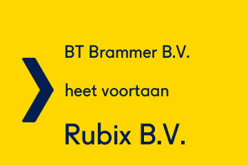 BT Brammer B.V. wijzigt naar Rubix B.V.